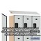 Salsbury Industries 3 Tier Designer Locker, 54"Wx76"Hx18"D, 9 Door, Gray 18-23368GRY - alternate 6
